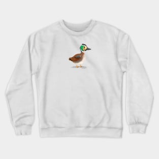 Baikal Teal Duck Crewneck Sweatshirt